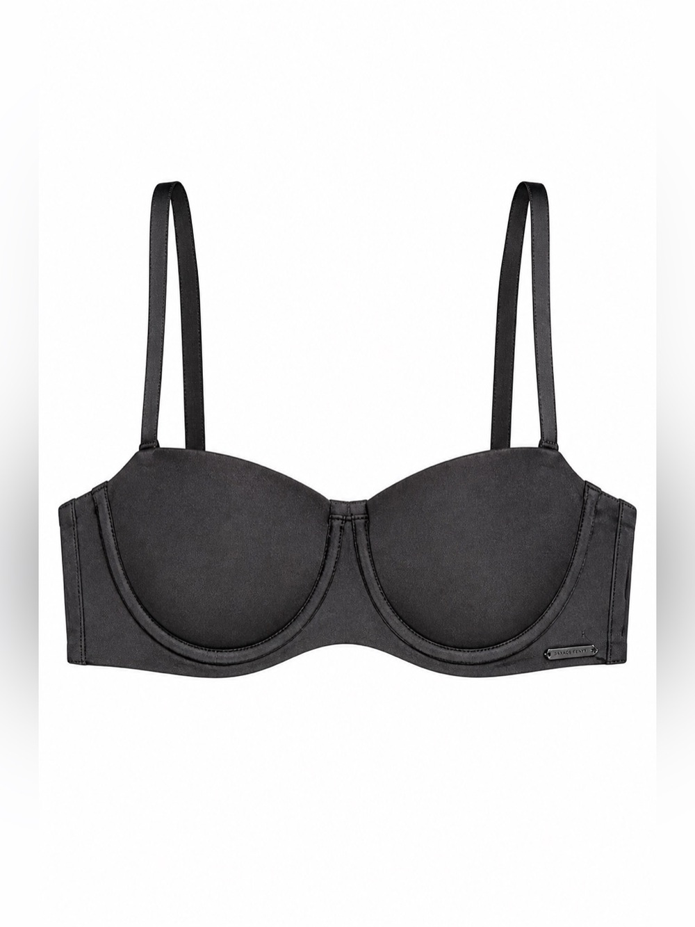 Savage X Fenty Black Convertible Strap Bra. NWT 32A